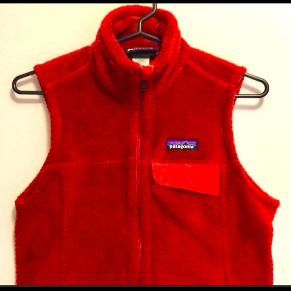 Patagonia Re-Tool Fleece Vest | Women’s XS | Deep Red | Polartec Thermal Pro
